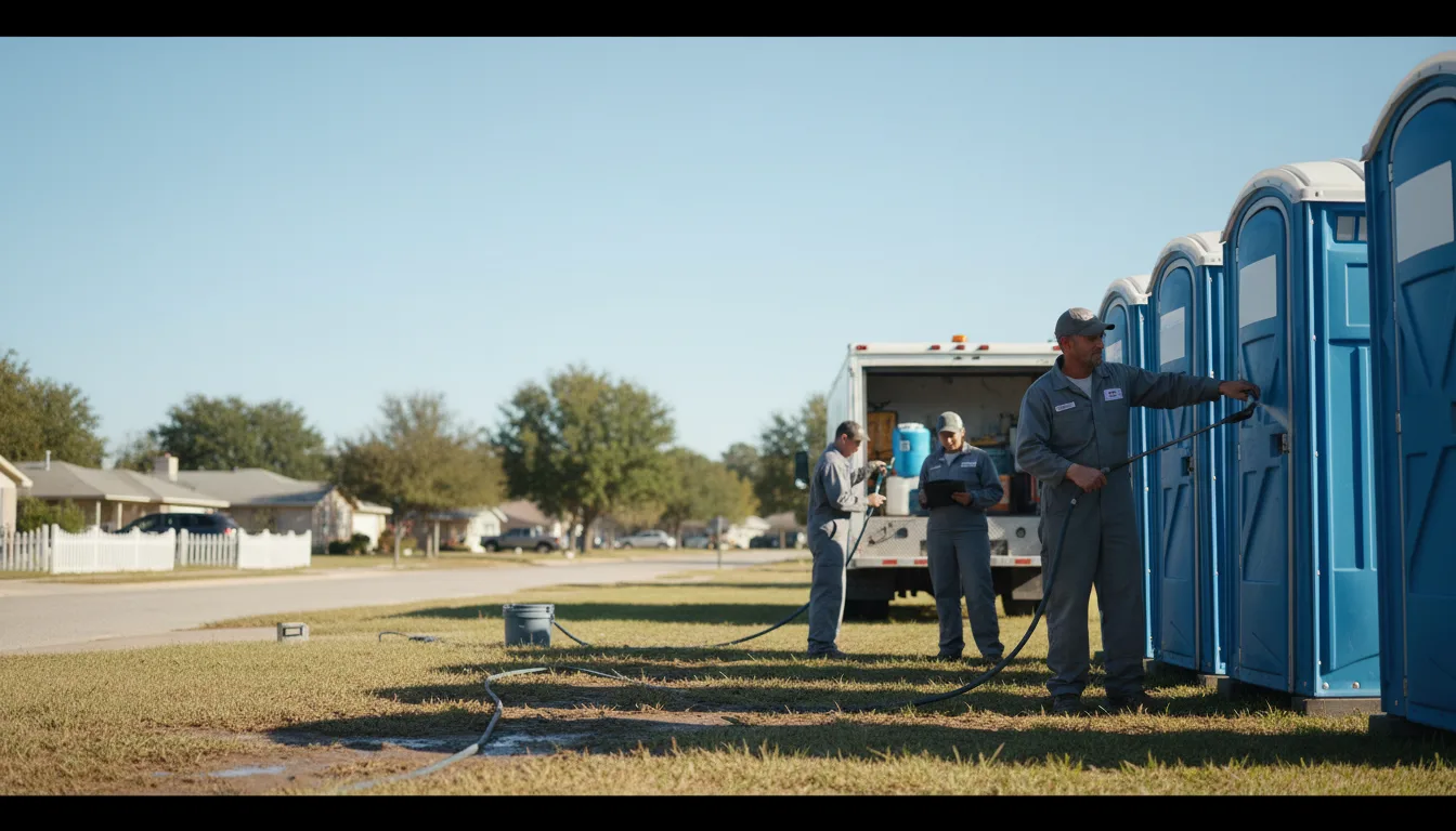 Long-Term Portable Toilet Rental in Tuscola, IL near me